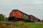 CN 9576 leads 561 at Route McLaren